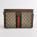 Gucci Ophidia Small Leather Canvas GG Crossbody Bag 250312781101513