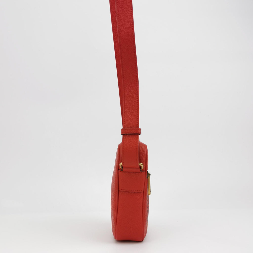 Gucci Print Leather Shoulder Bag Crossbody Bag 250311781100739