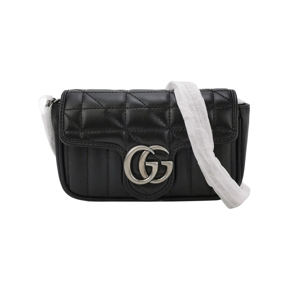 Gucci GG Marmont Mini Leather Crossbody Bag with Double G Logo 250304781091227