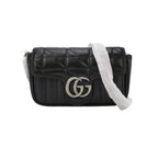 Gucci GG Marmont Mini Leather Crossbody Bag with Double G Logo 250304781091227