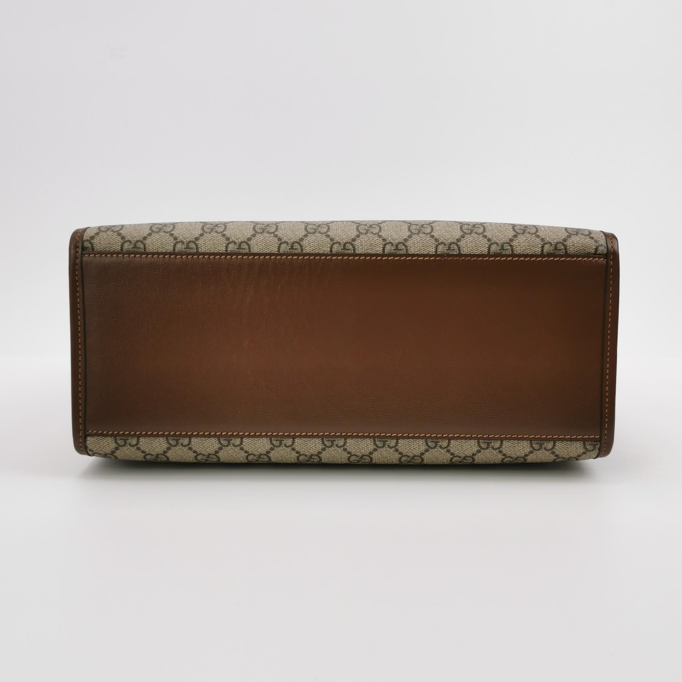 Gucci GG Retro Small Leather Double G Monogram Logo Crossbody Bag 250305781092006