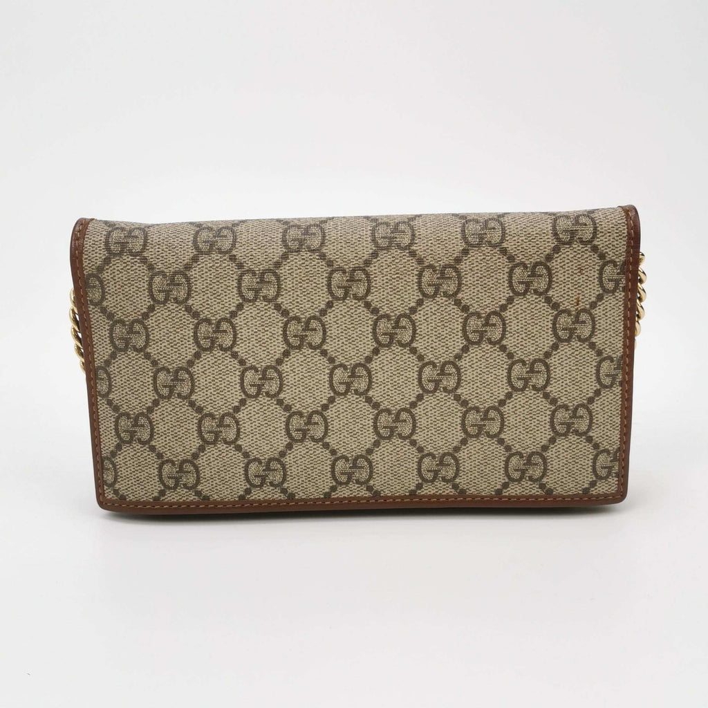 Gucci 1955 GG Canvas Horsebit WOC Crossbody Bag 250304781091166