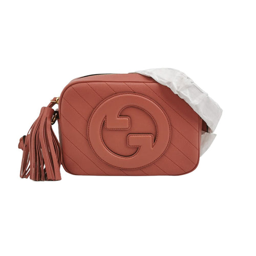 Gucci Blondie Mini Solid Pattern GG Tassel Camera Crossbody Bag 250301781085722