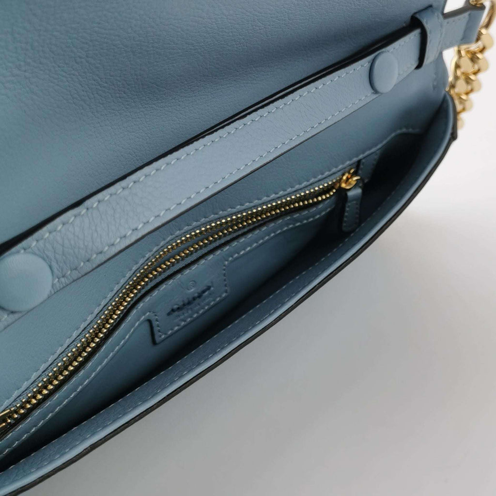 Gucci Blondie Small Leather Solid GG Shoulder Bag Crossbody Bag 250303781089583