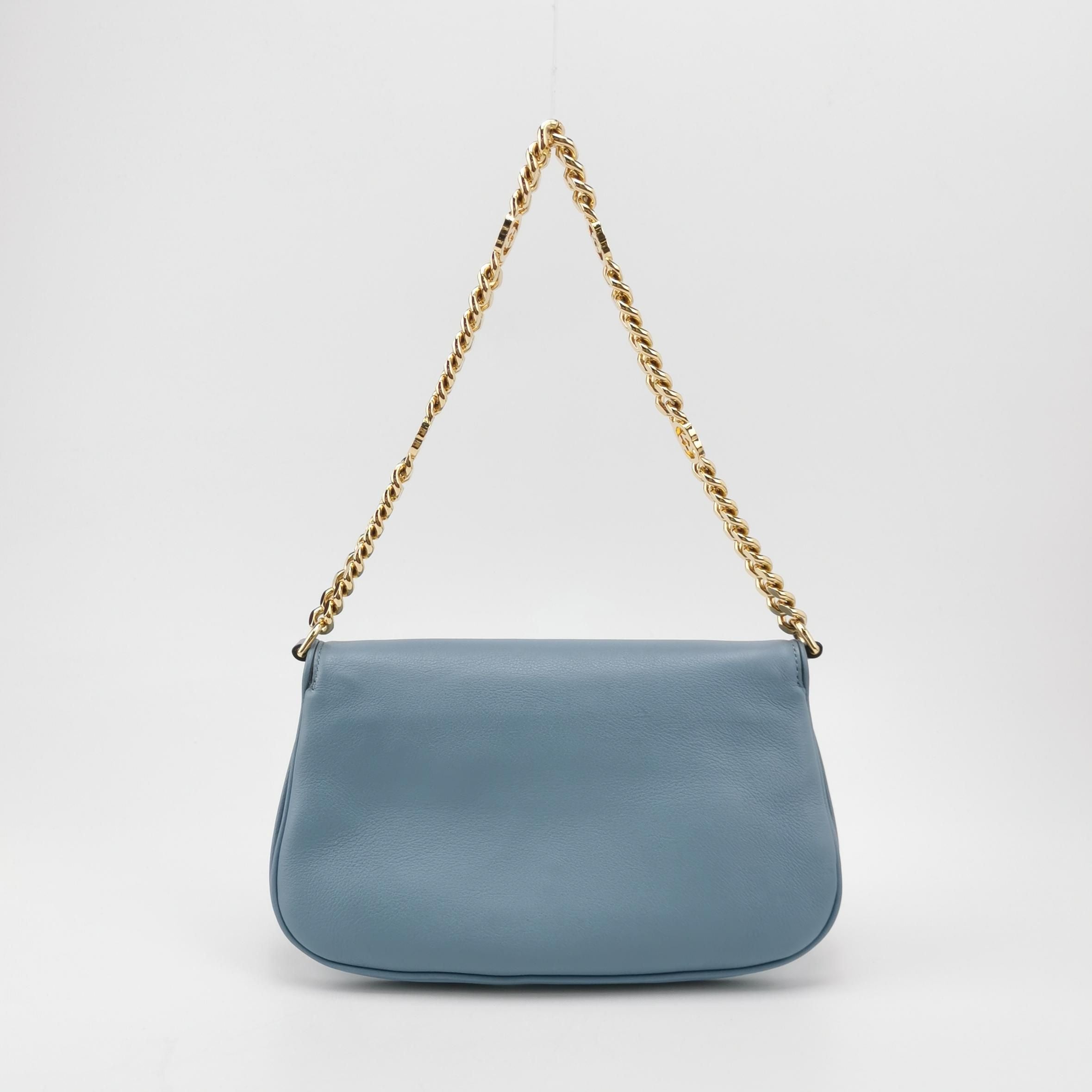 Gucci Blondie Small Leather Solid GG Shoulder Bag Crossbody Bag 250303781089583