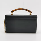 Gucci Diana Calfskin Solid Bamboo Handle Crossbody Bag 250223781077178