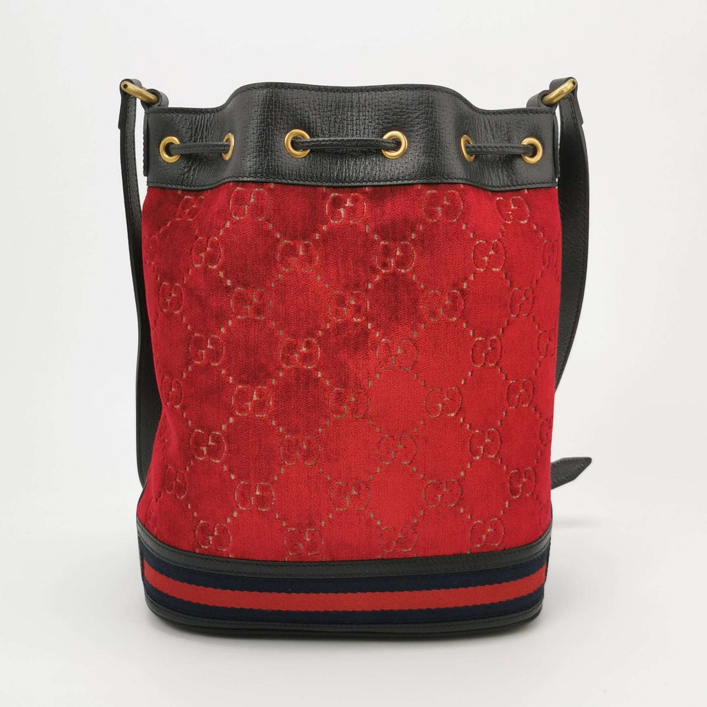 Gucci Ophidia Leather and Suede GG Crossbody Bag 250217781067225