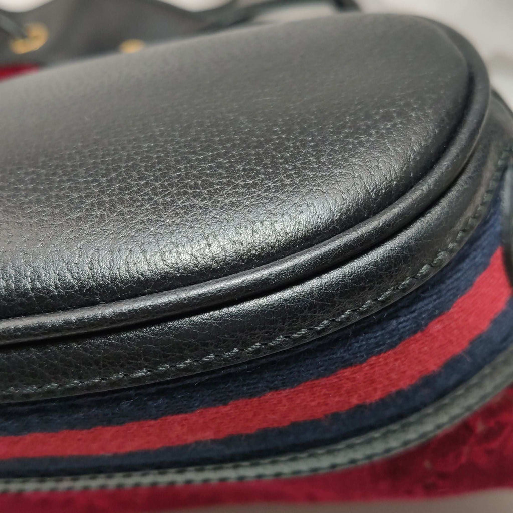 Gucci Ophidia Leather and Suede GG Crossbody Bag 250217781067225