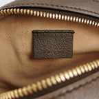 Gucci Ophidia Mini Leather Canvas GG Crossbody Bag 250219781070510