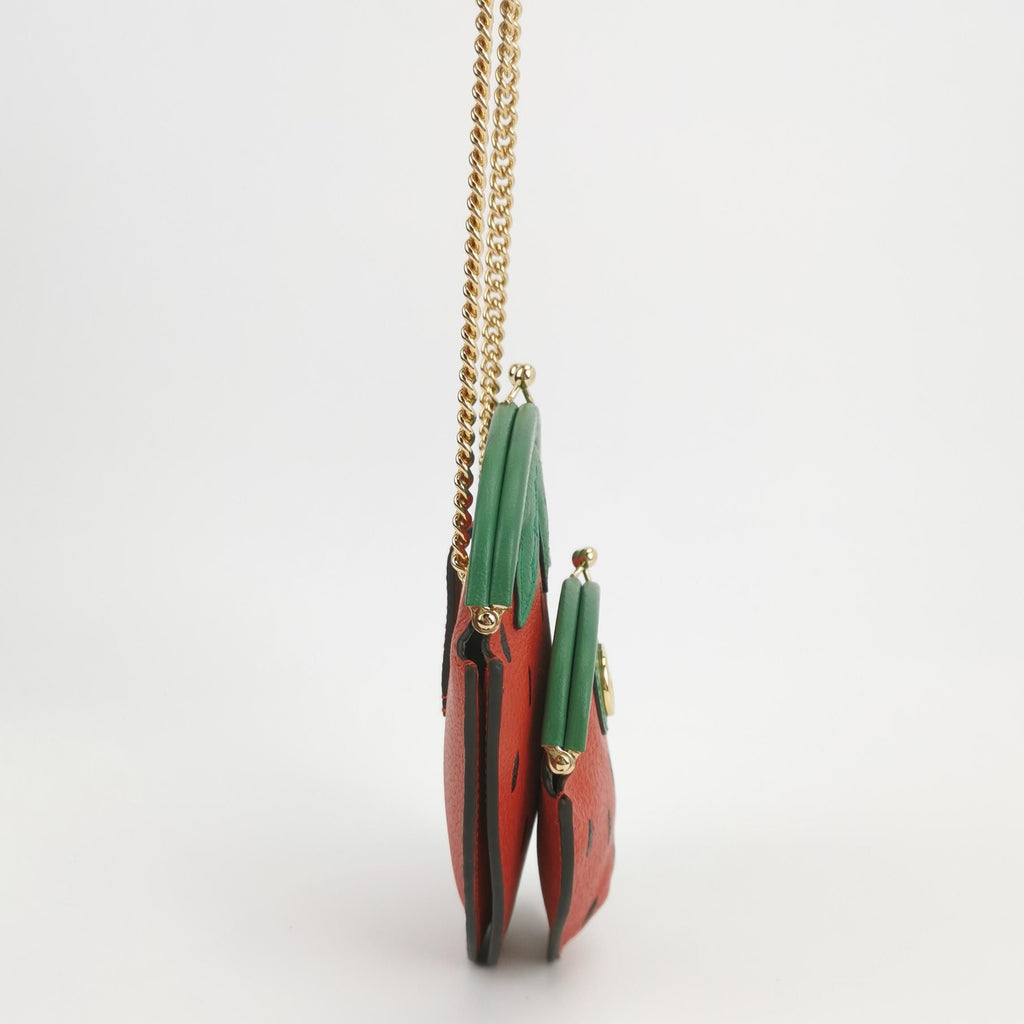 Gucci Strawberry Design GG Logo Crossbody Bag 250218781068719