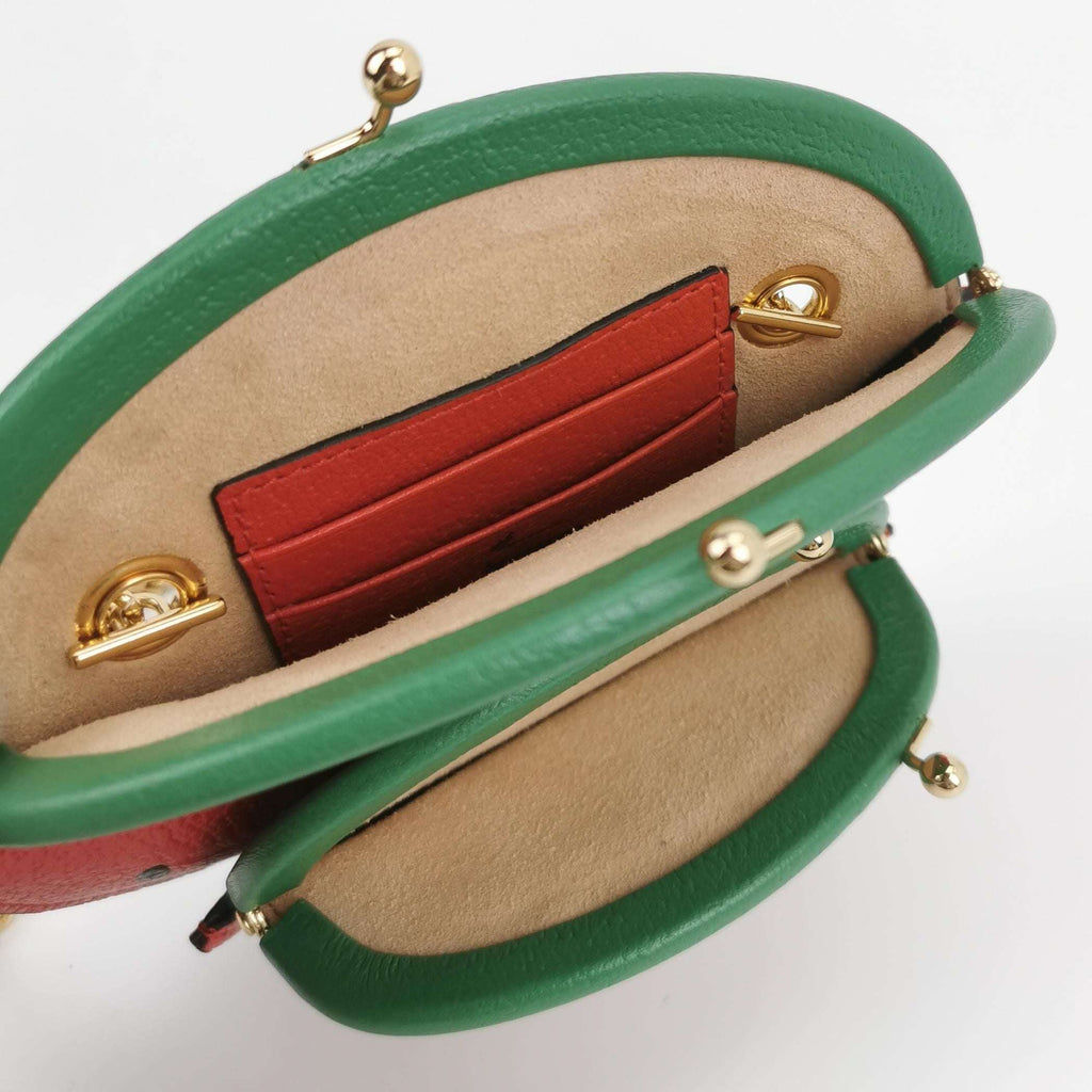 Gucci Strawberry Design GG Logo Crossbody Bag 250218781068719