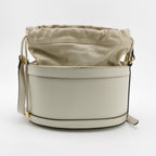 Gucci 1955 Leather and Suede Solid Horsebit Bucket Crossbody Bag 250214781063944