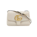Gucci Arli Small Leather Solid GG Logo Crossbody Bag 250210781057410