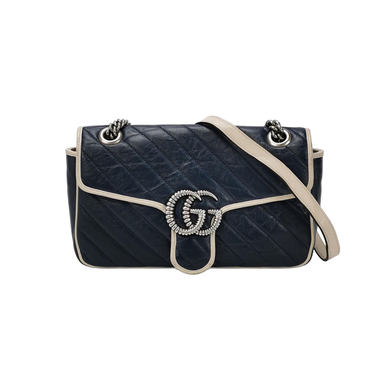 Gucci GG Marmont Small Leather Crossbody Bag with Double G Logo 250207781052680