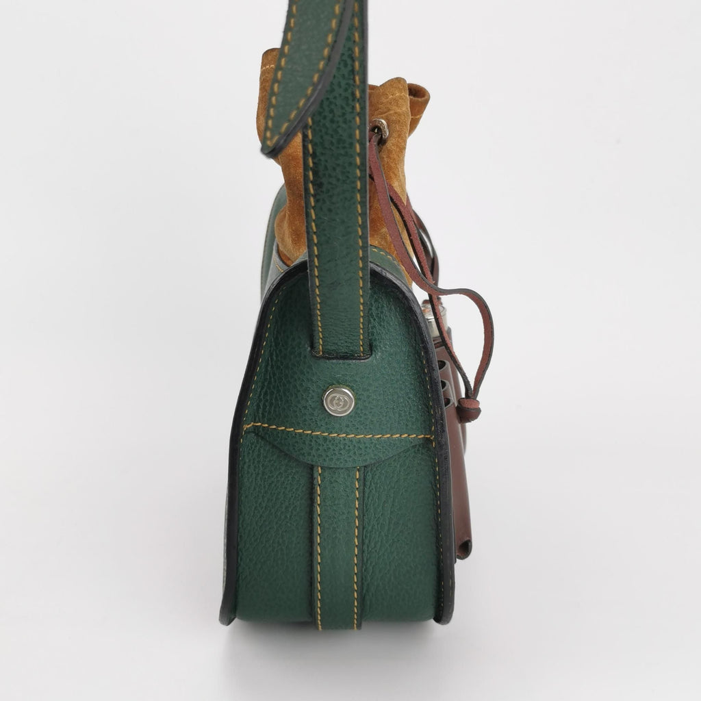 Gucci Horse Bit Leather Crossbody Bag 250122781038251