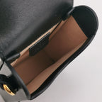 Gucci 1955 Mini Leather Solid Horsebit Phone Crossbody Bag 017851400136