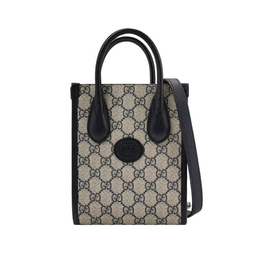 Gucci GG Retro Mini Leather Double G Logo Crossbody Bag 250121781036561
