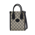 Gucci GG Retro Mini Leather Double G Logo Crossbody Bag 250121781036561