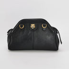 Gucci Re(Belle) Leather Solid GG Logo Tiger Head Crossbody Bag 250110781018795