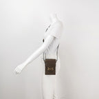 Gucci 1955 Mini Leather Solid Horsebit Phone Crossbody Bag 017850700052