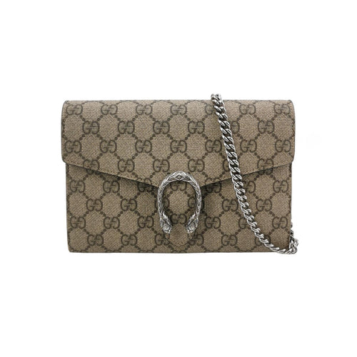 Gucci Dionysus Mini GG Supreme Double Tiger Head Buckle Crossbody Bag 127841900703