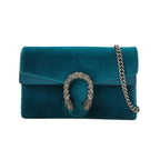 Gucci Dionysus Mini Bag in Leather and Suede with Double Tiger Head Buckle 24120378969233