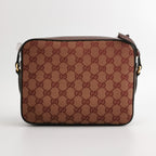 Gucci 1955 Small GG Canvas and Leather Camera Bag 24020578602022
