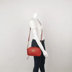 Gucci GG Marmont Small Leather V-stitch Quilted GG Logo Camera Crossbody Bag 23072178362750