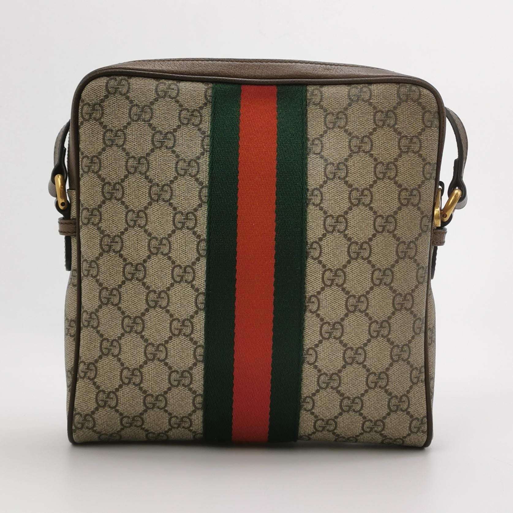 Gucci Ophidia Small GG Canvas and Leather Crossbody Bag 250426781166544