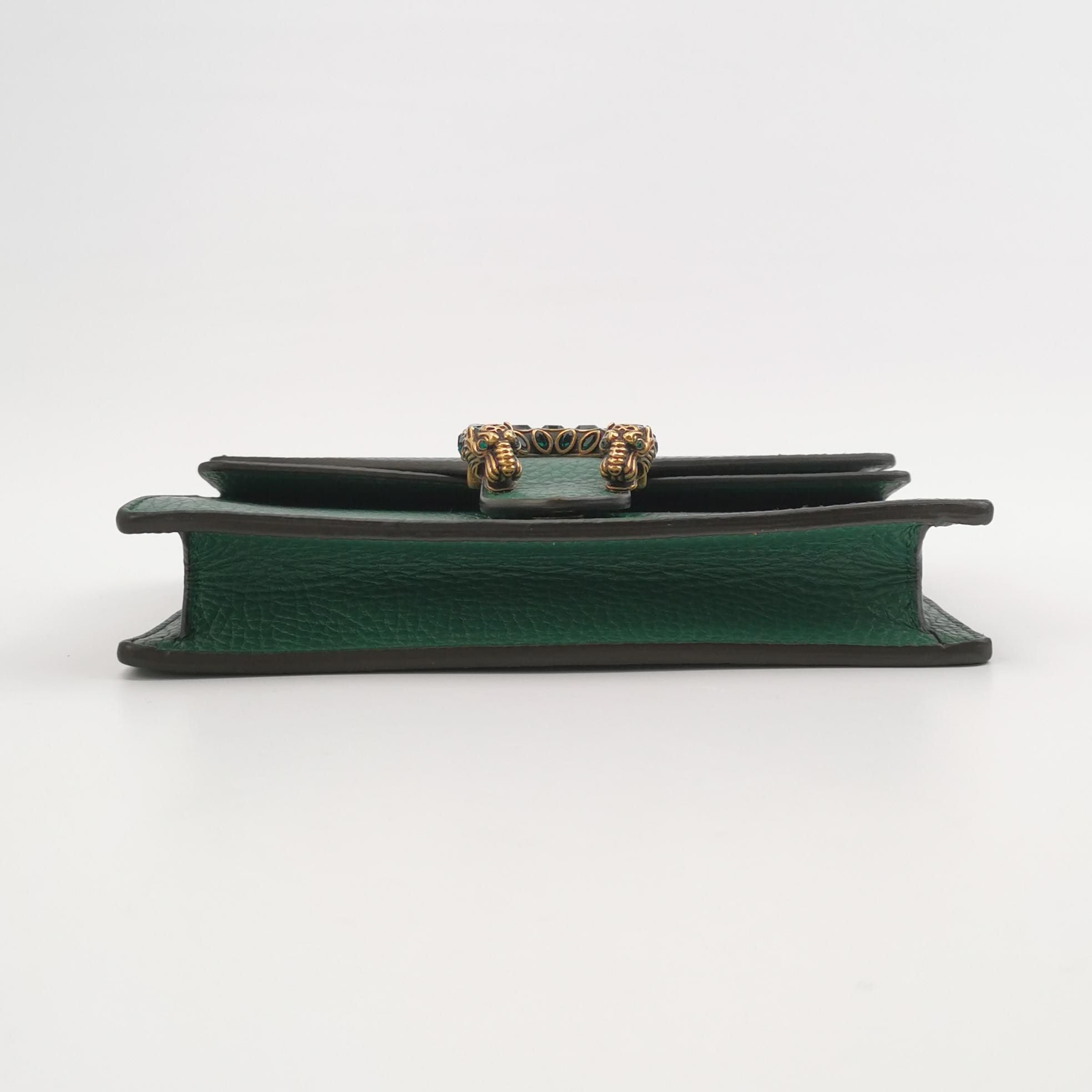 Gucci Dionysus Mini Bag in Leather with Double Tiger Head Buckle 250530781215182