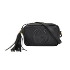 Gucci Soho Leather Solid Pattern Camera Crossbody Shoulder Bag 250528781211950