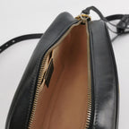 Gucci GG Marmont Small Leather V-stitch Quilted GG Logo Camera Crossbody Shoulder Bag 250529781212610