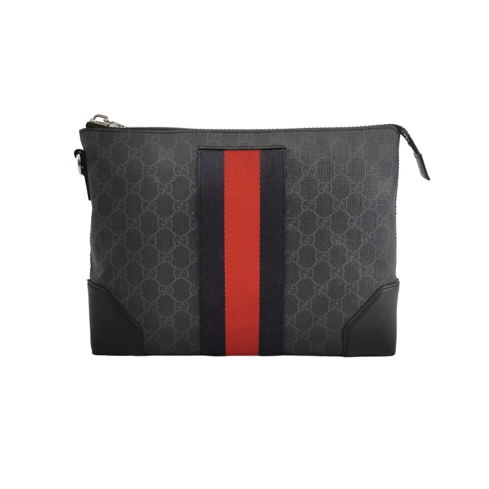 Gucci Leather GG Canvas Clutch 250528781212220