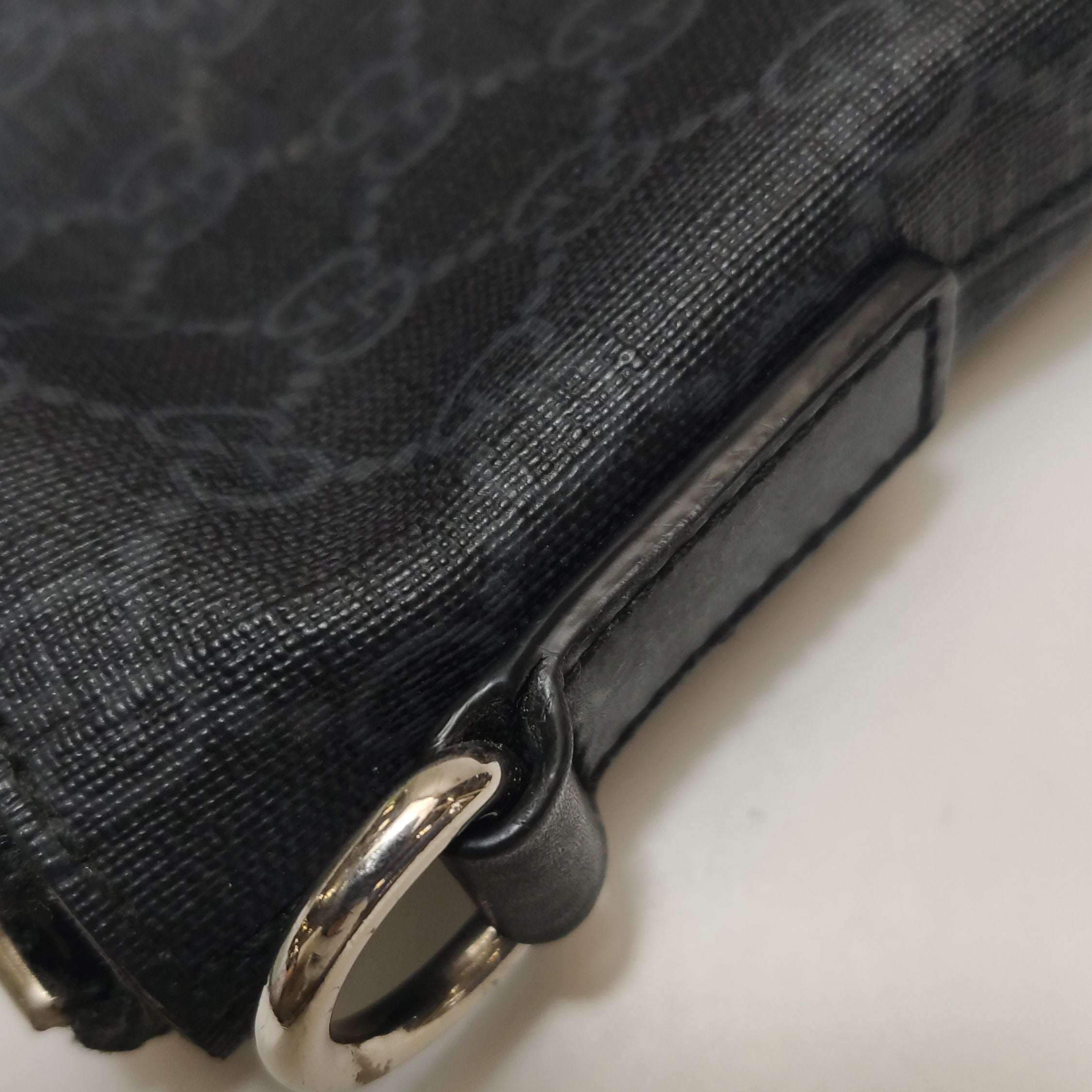 Gucci Leather GG Canvas Clutch 250528781212220