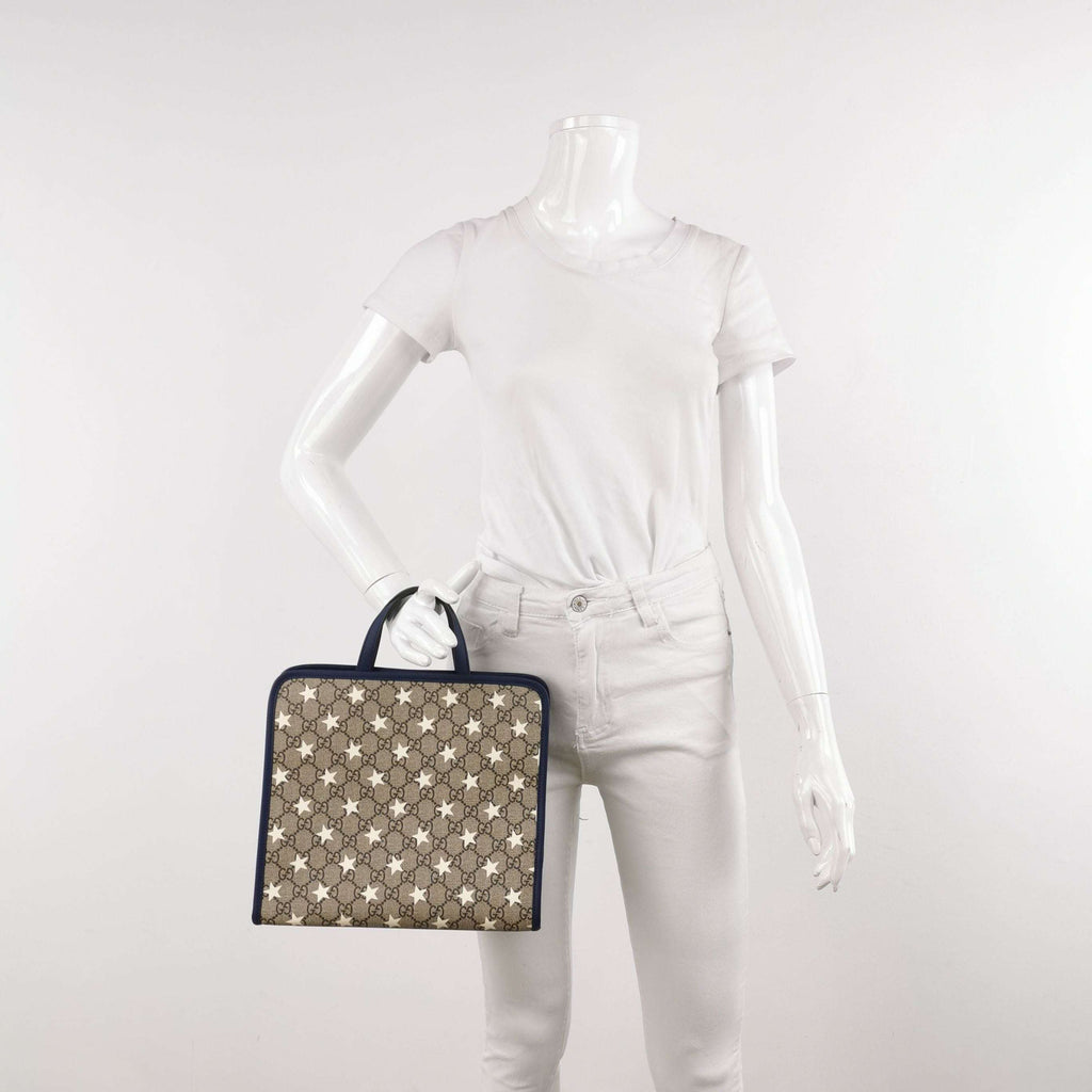 Gucci Leather Star Double G Print Children's Handbag 250529781212623