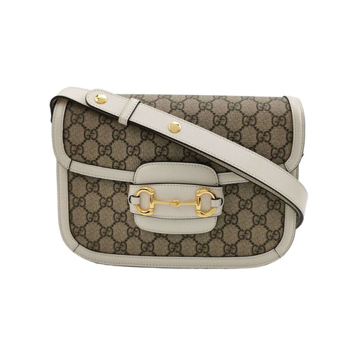 Gucci 1955 Small GG Canvas and Leather Shoulder Bag 250527781210413