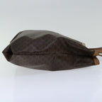 CELINE Macadam Canvas Tote Bag PVC Brown  68474