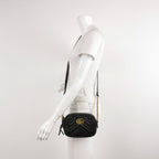 Gucci GG Marmont Mini Leather V-stitch Double G Logo Camera Crossbody Bag 250606781225501