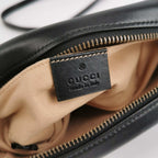 Gucci GG Marmont Mini Leather V-stitch Double G Logo Camera Crossbody Bag 250606781225501