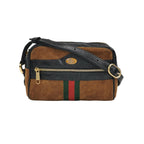 Gucci Ophidia Mini Leather Canvas Suede GG Crossbody Bag 250427781167386