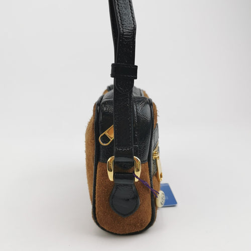 Gucci Ophidia Mini Leather Canvas Suede GG Crossbody Bag 250427781167386