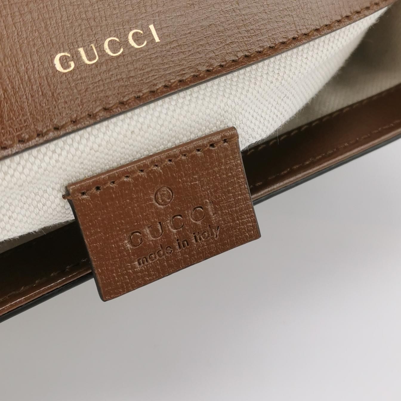 Gucci 1955 Mini GG Supreme Horsebit Shoulder Bag 250423781161345