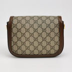 Gucci 1955 Mini GG Canvas Horsebit Shoulder Bag 250410781143063