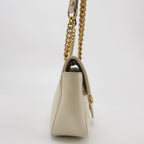 Gucci GG Marmont Small Leather V-Pattern Quilted Double G Logo Flap Shoulder Bag 067850800148