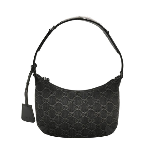 Gucci GG Canvas and Lambskin Shoulder Bag 067850700342