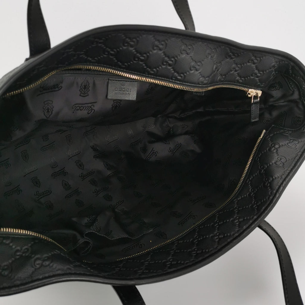 Gucci GG Monogram Leather Tote Bag 250605781224156