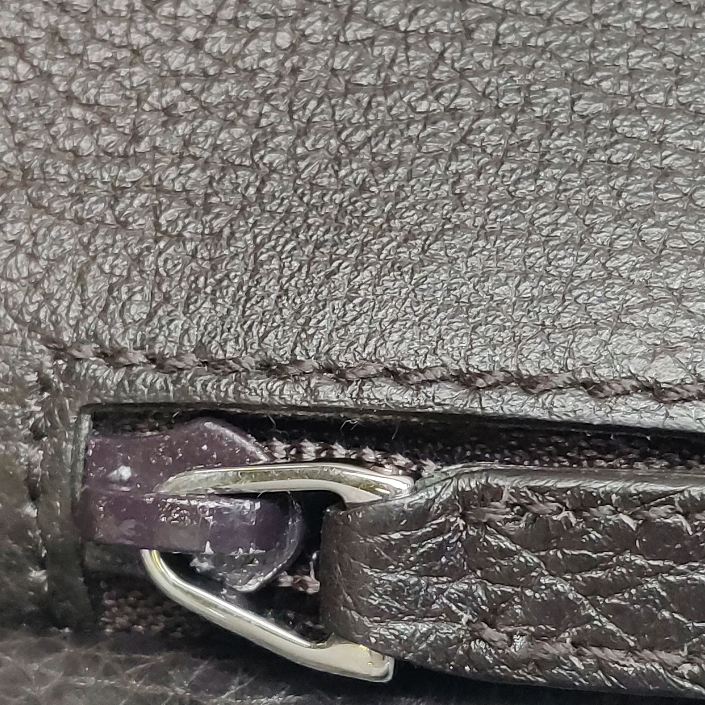 Gucci Leather and Nylon GG Canvas Zip Pocket Shoulder Bag 250603781220187