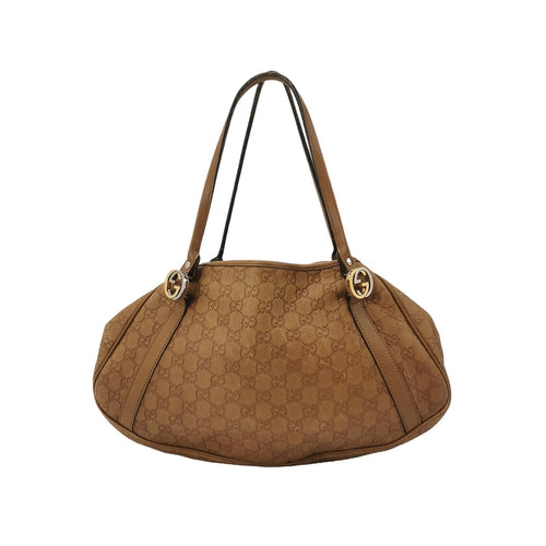 Gucci Abbey Leather GG Monogram D-Ring Shoulder Bag 250604781221576