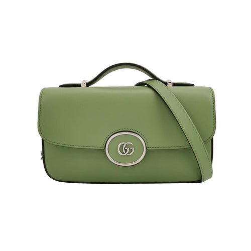 Gucci Petite Mini Leather GG Monogram Crossbody Shoulder Bag 250605781223795