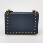 Gucci Padlock Small Leather Shoulder Bag with Pearl Studs and Lock 250602781219804